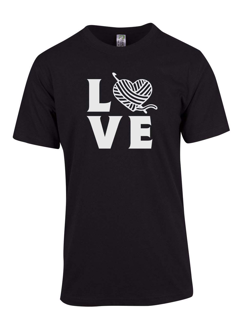 Love Crochet Heart T-Shirt