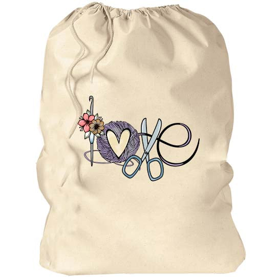 Love Crocheting Yarn Bag