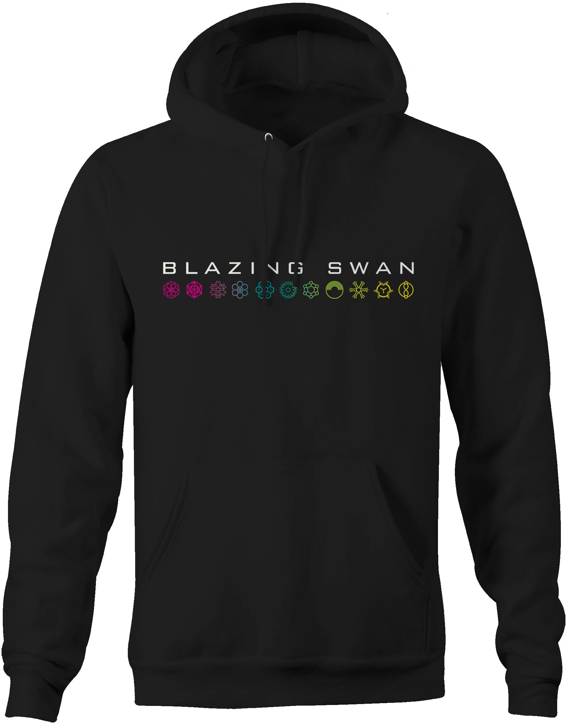 Blazing Swan Logo Hoodie