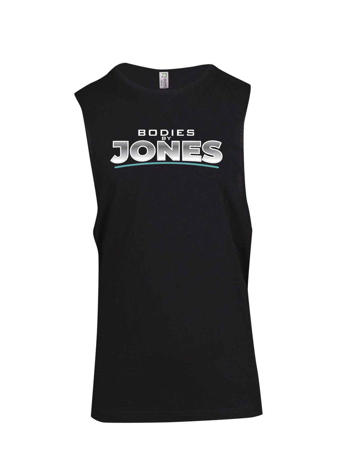 Bodies By Jones Logo Muscle T - Ladies