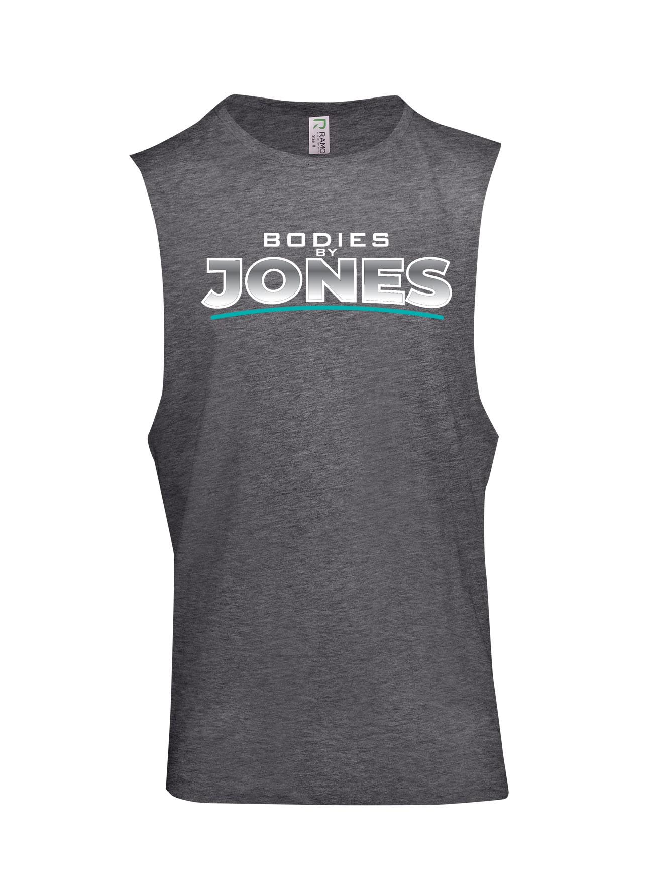Bodies By Jones Logo Muscle T
