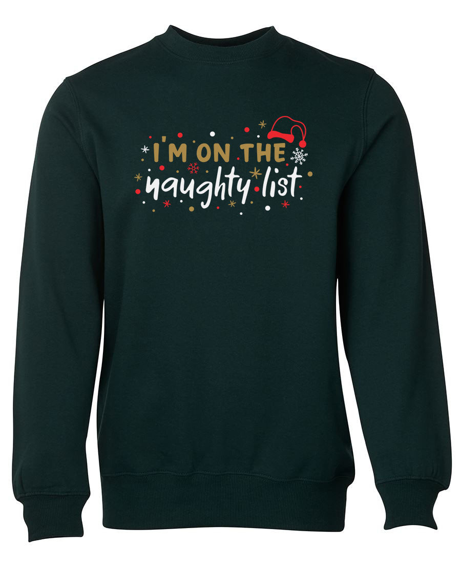 Naughty List Fleecy Sweatshirt
