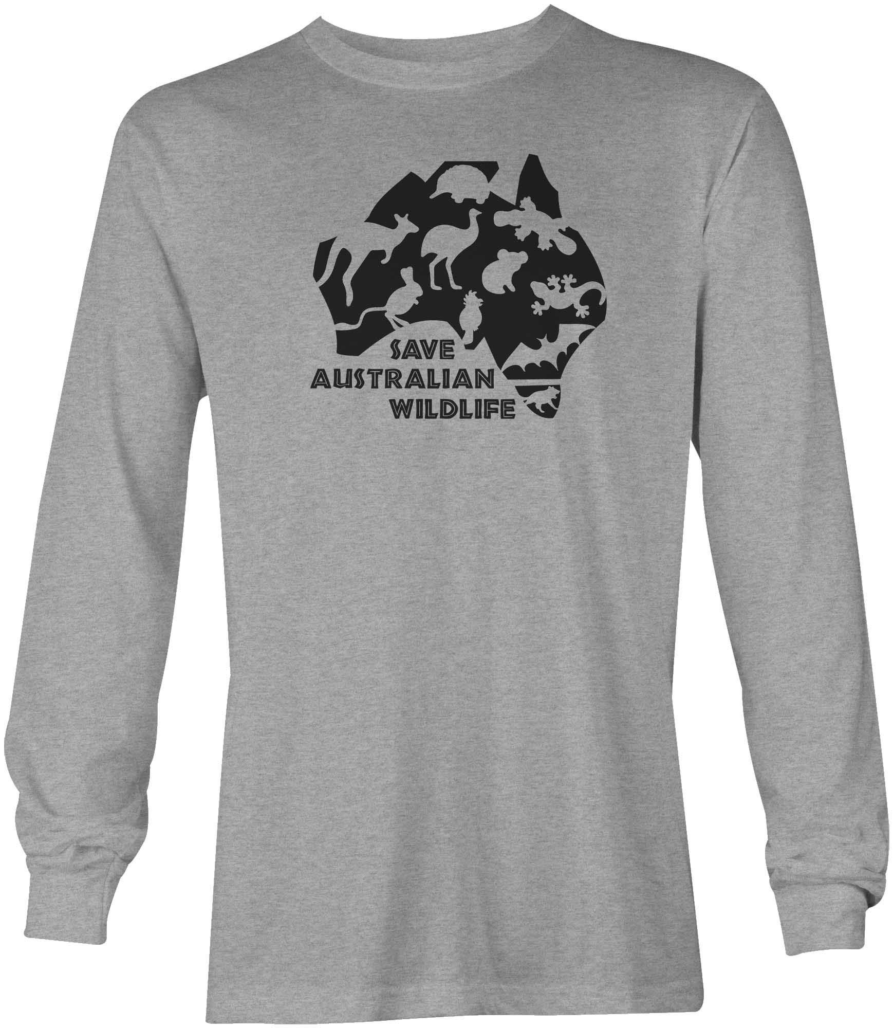 Express Save Australian Wildlife Long Sleeved T Shirt