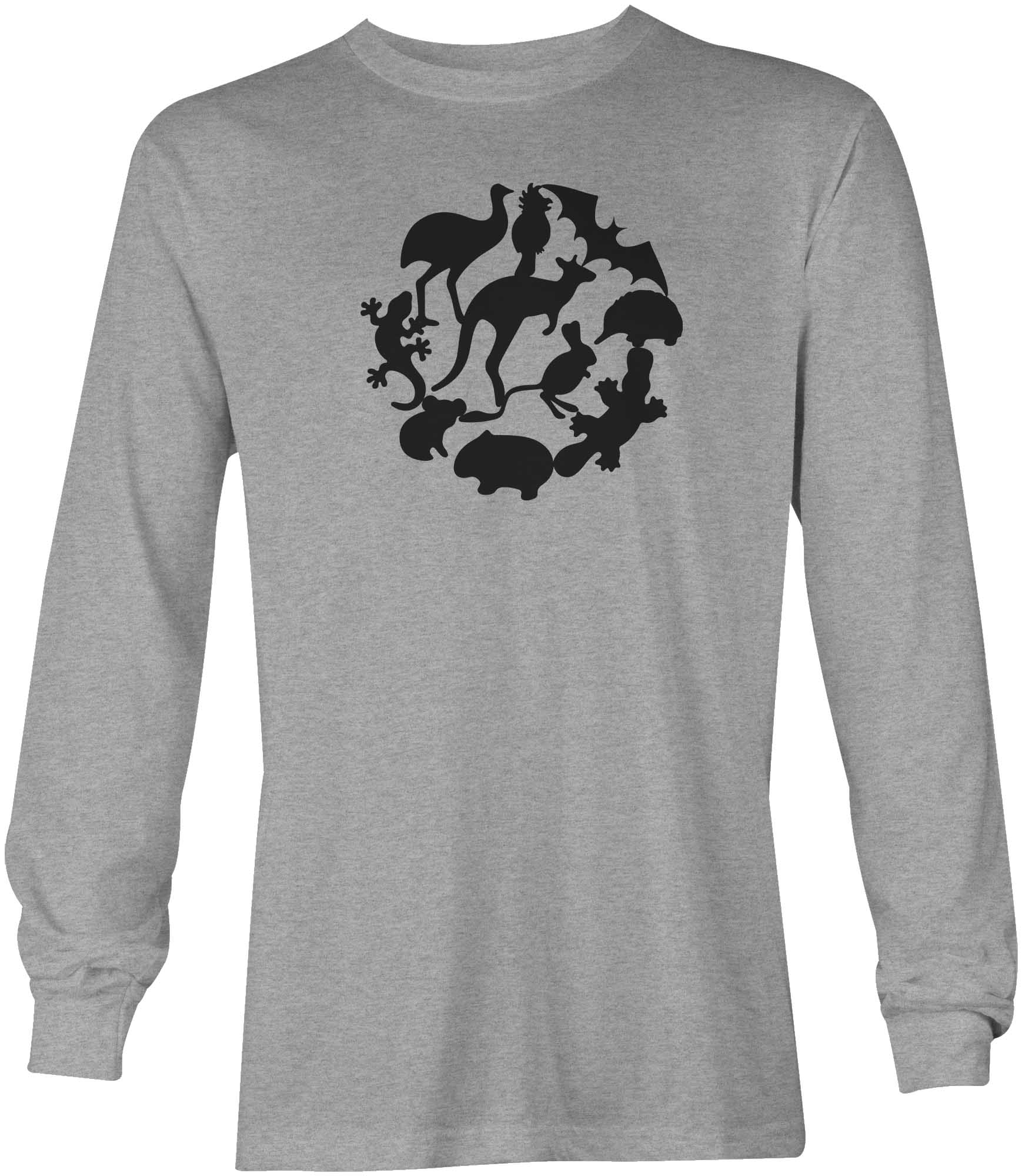Express Save Wildlife Round Logo Long Sleeved T Shirt