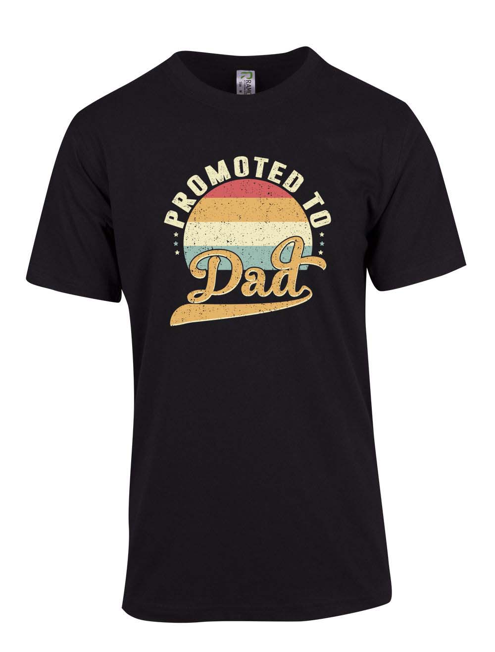 Promoted To Dad - Fathers Day T Shirt