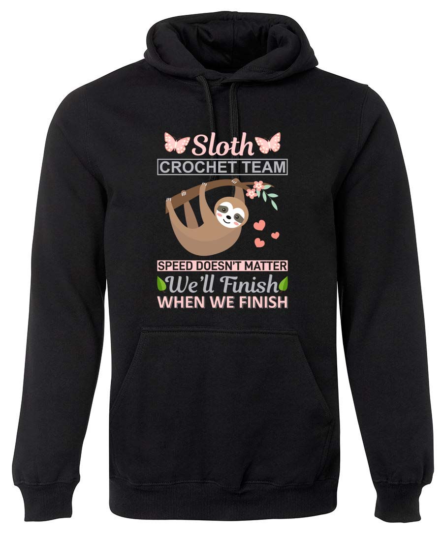 Sloth Crochet Team hoodie