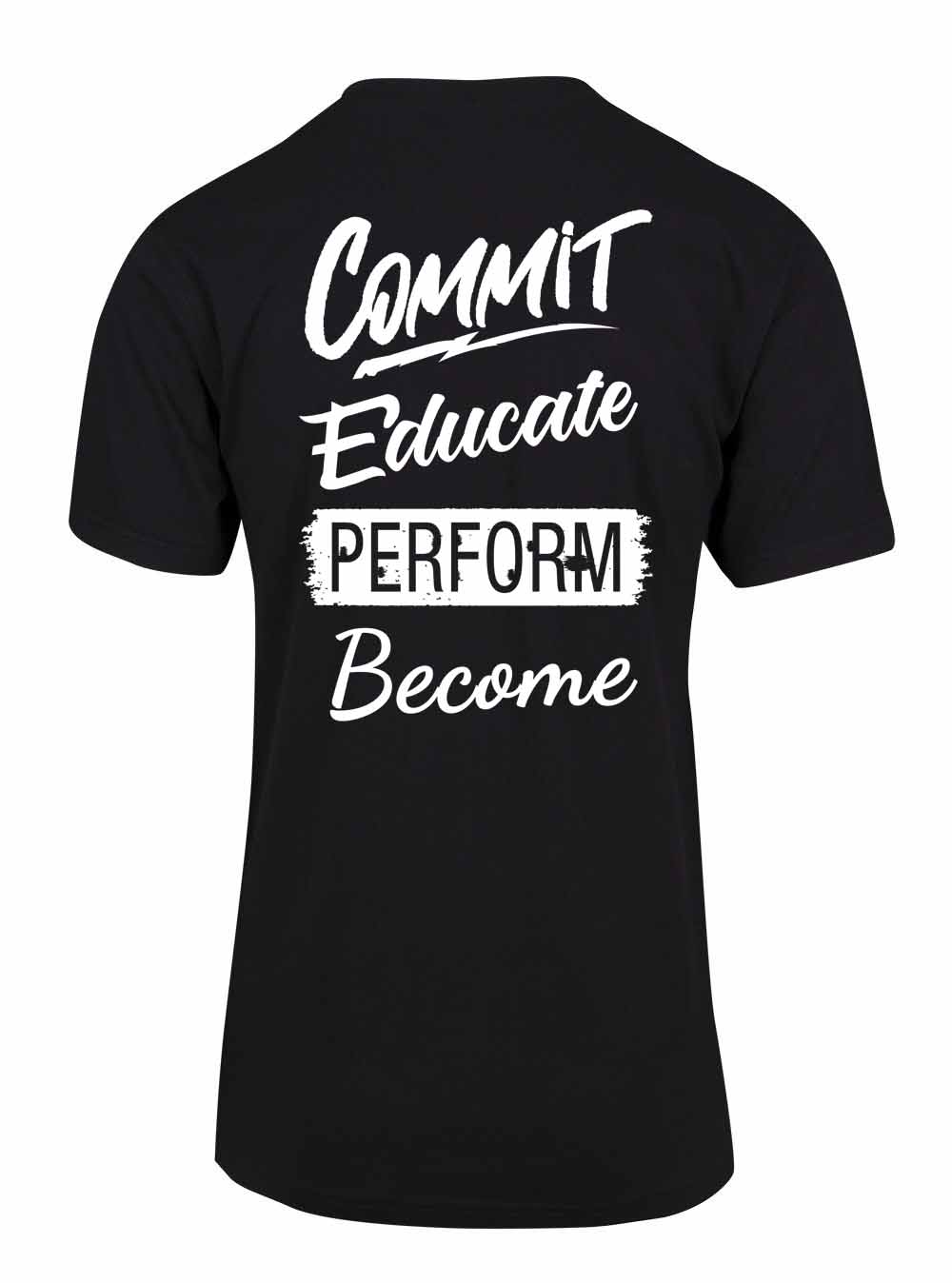 PBPT Commit double sided Logo T-Shirt