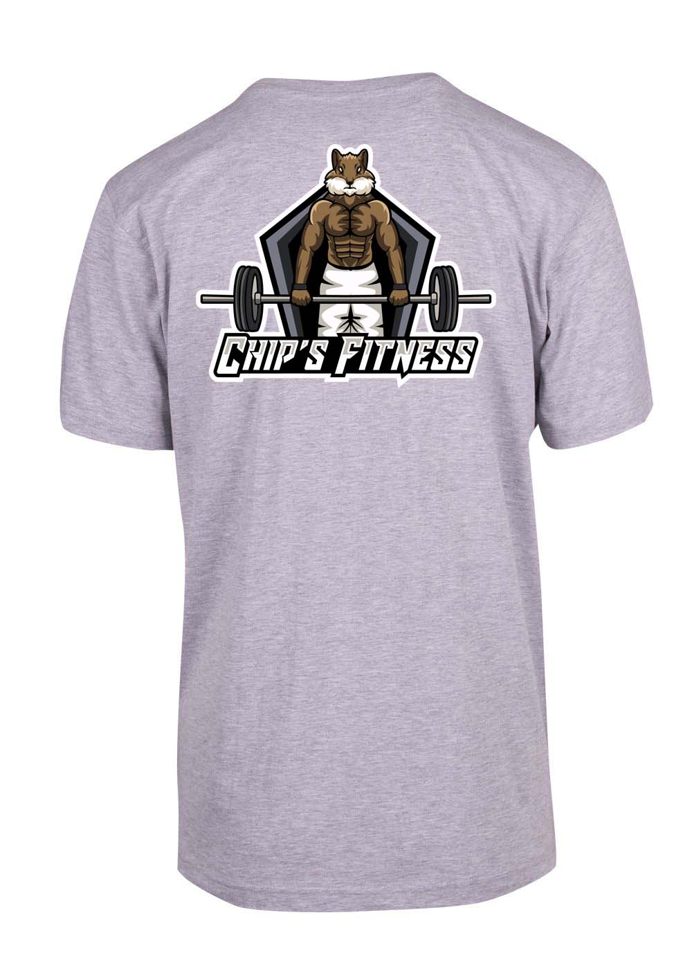 Chip's Fitness Double Sided T-shirt