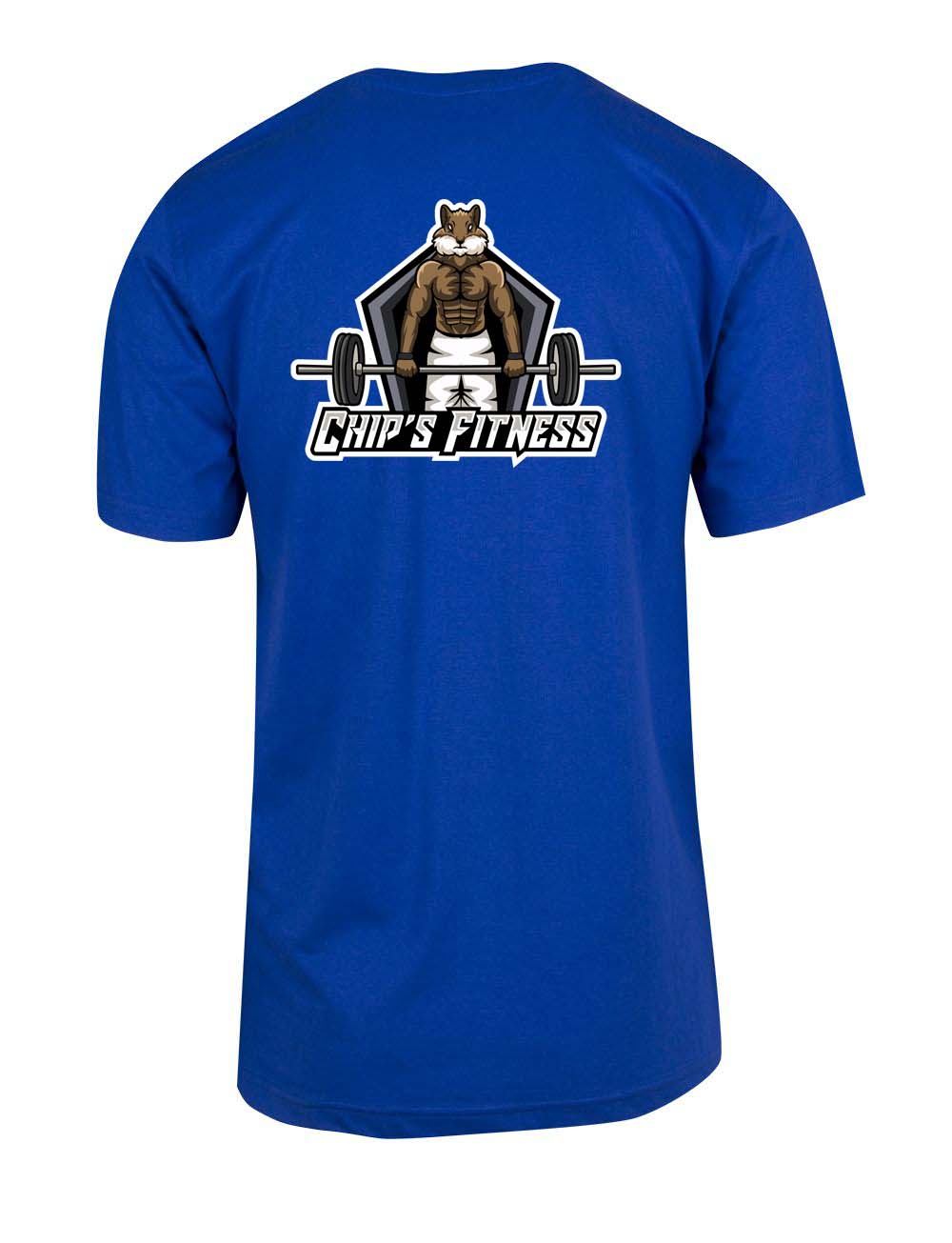 Chip's Fitness Double Sided T-shirt