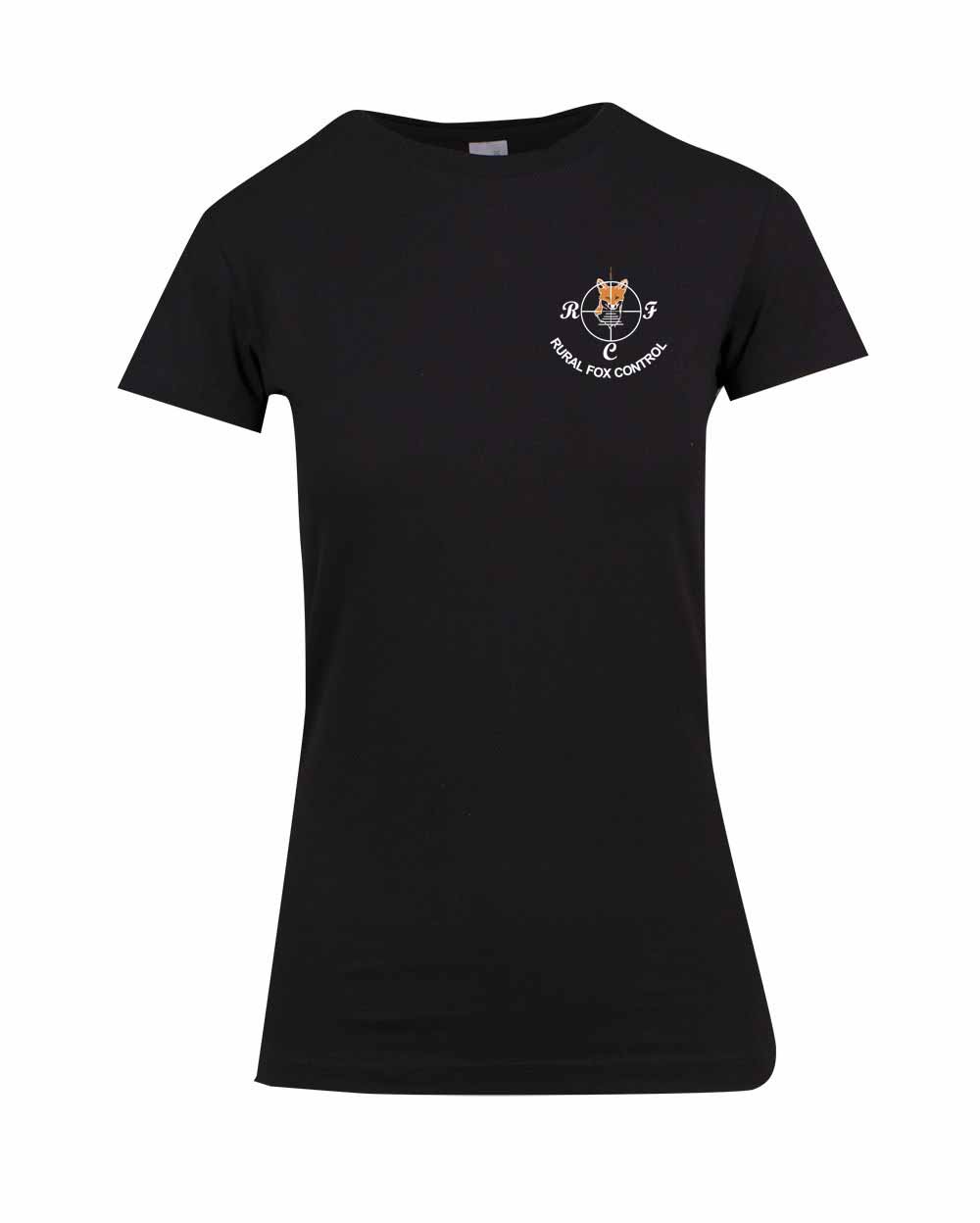 Rural Fox Double Sided Logo T-shirt - Ladies