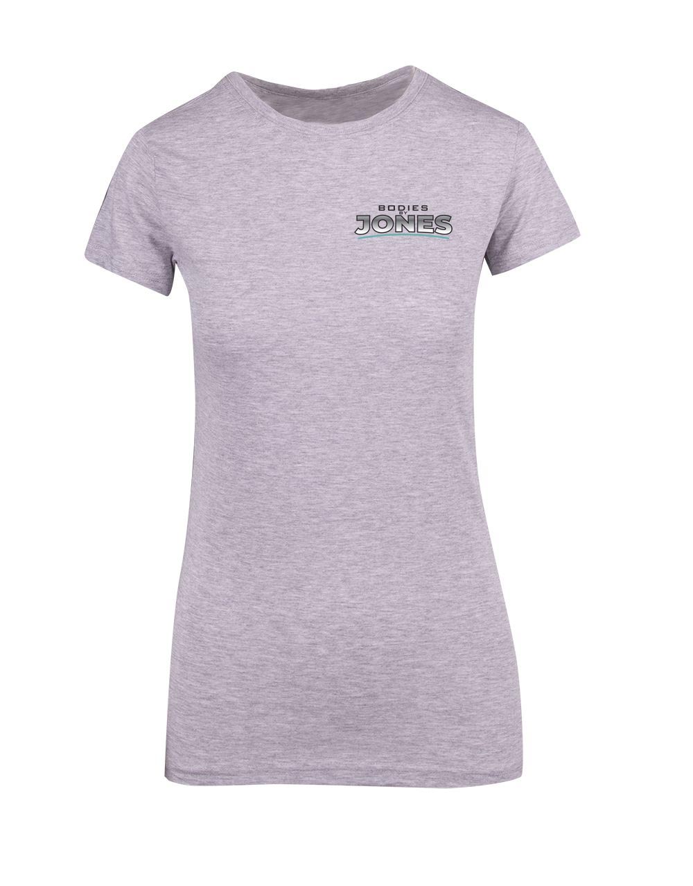 Bodies By Jones Double Sided Logo T-shirt - Ladies
