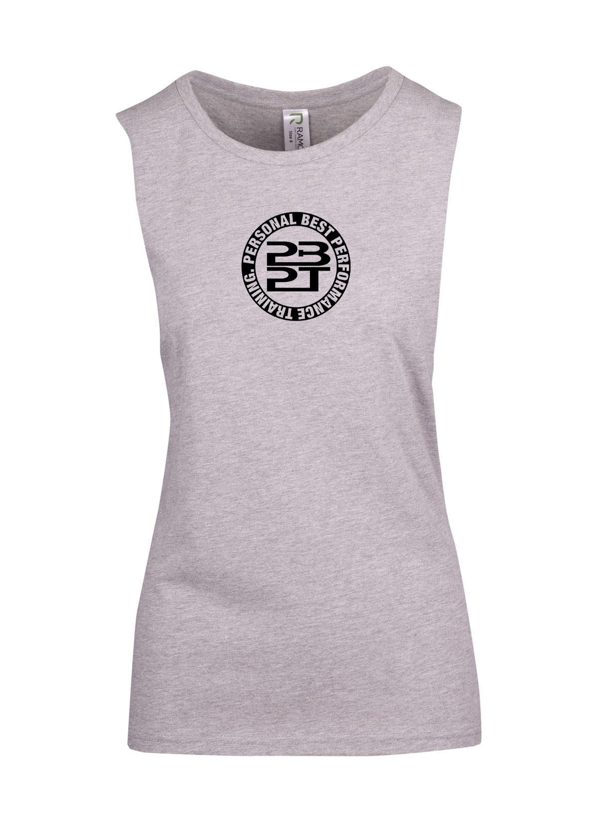 PBPT Logo Ladies Muscle T