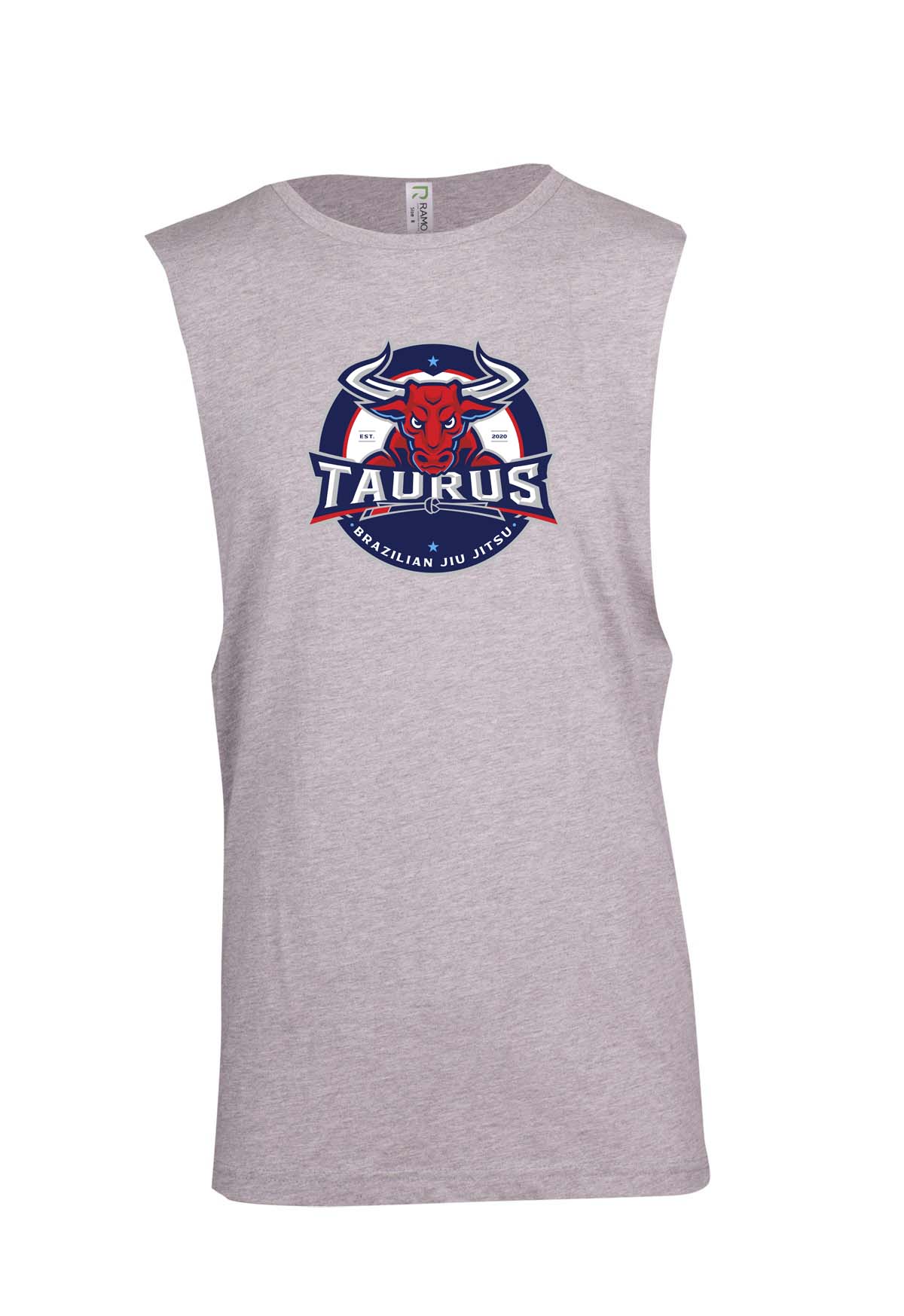 Taurus Front Logo Muscle T