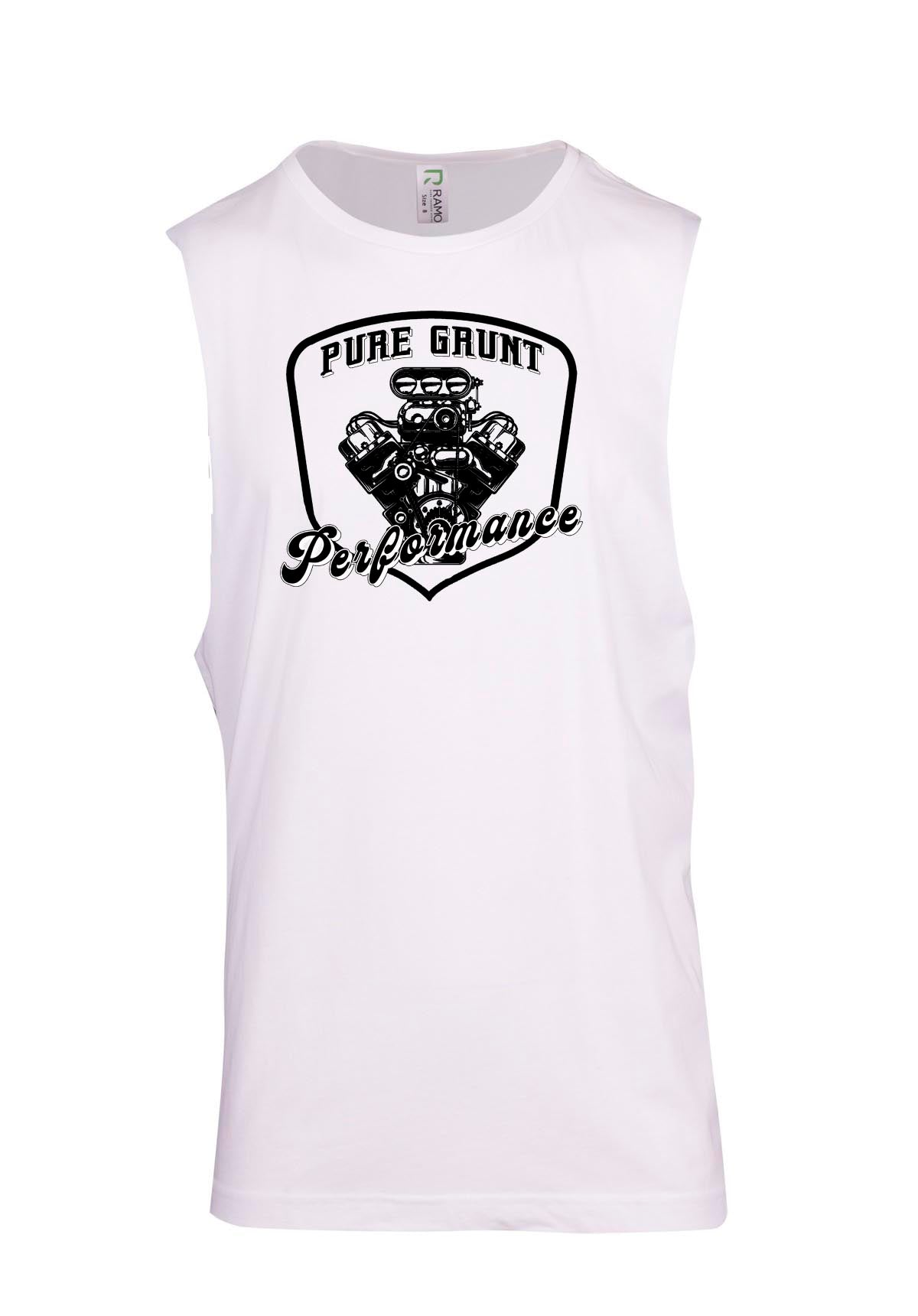 Pure Grunt Logo Muscle T