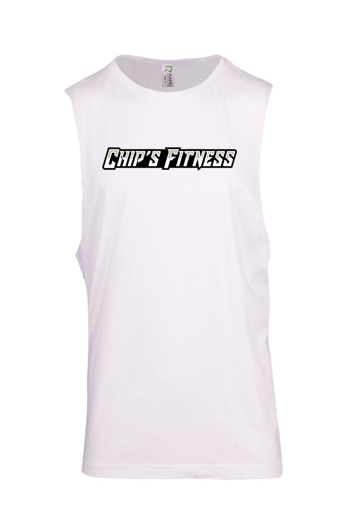 Chip's Fitness Double sided Logo Muscle T - Ladies