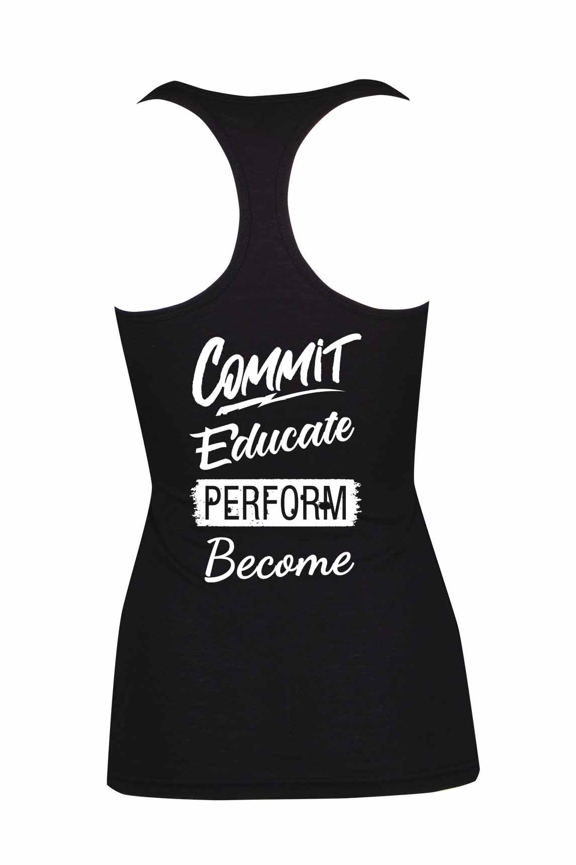 PBPT Commit Ladies Strong T Back Singlet