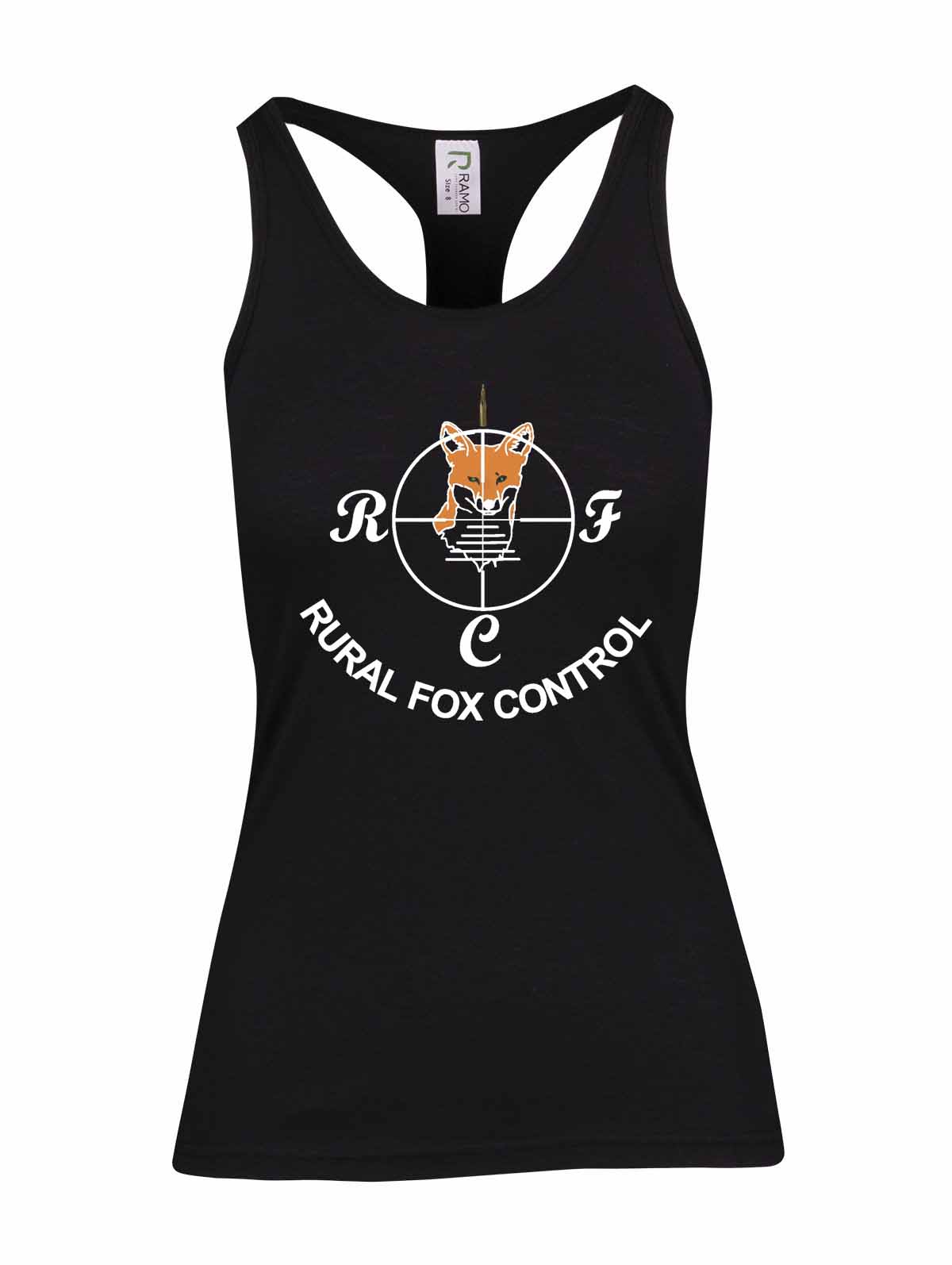 Rural Fox T Back Singlet