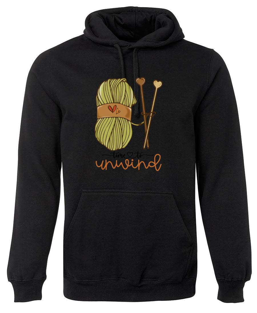 Unwind crochet hoodie