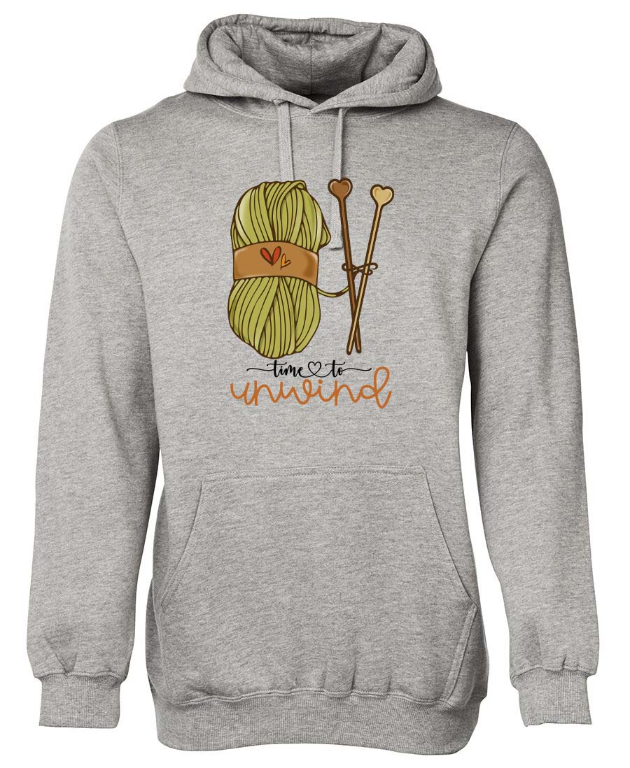 Unwind crochet hoodie