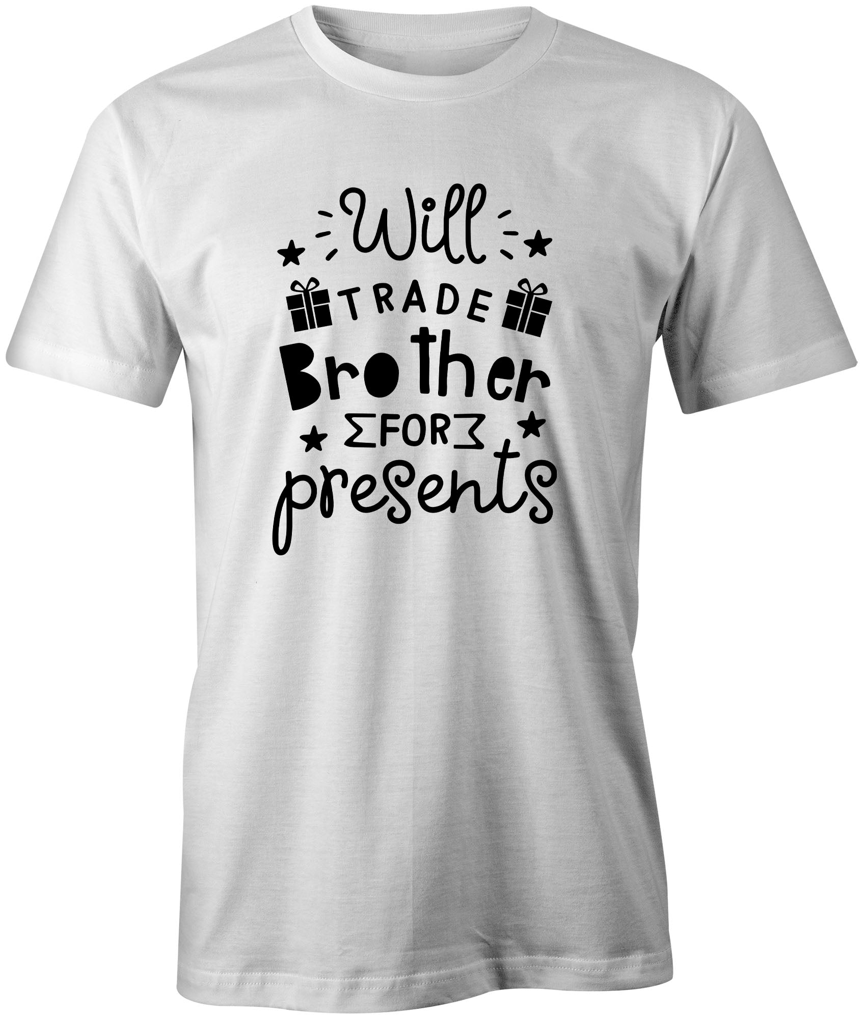 Will Trade Brother Kids Xmas T-Shirt