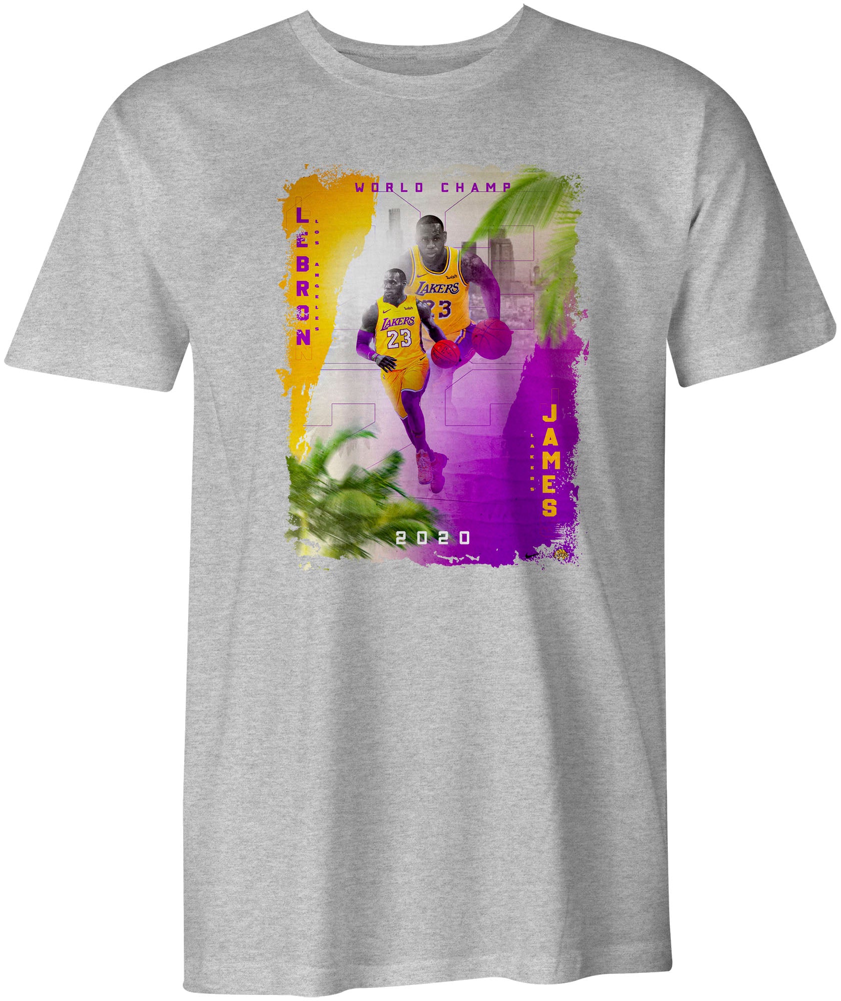 LA Lakers Themed T-Shirt Type 3