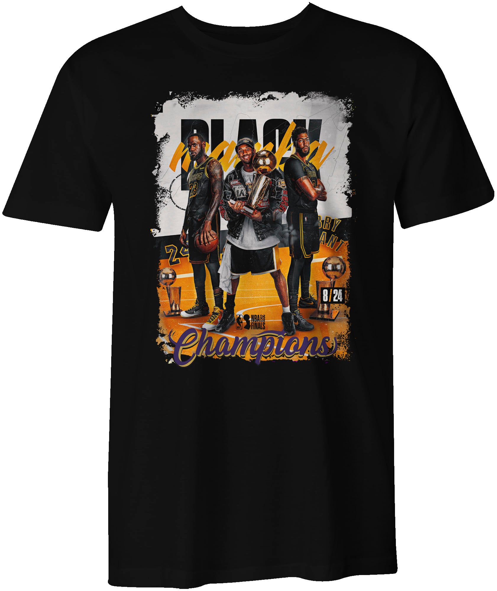 LA Lakers Themed T-Shirt Type 4
