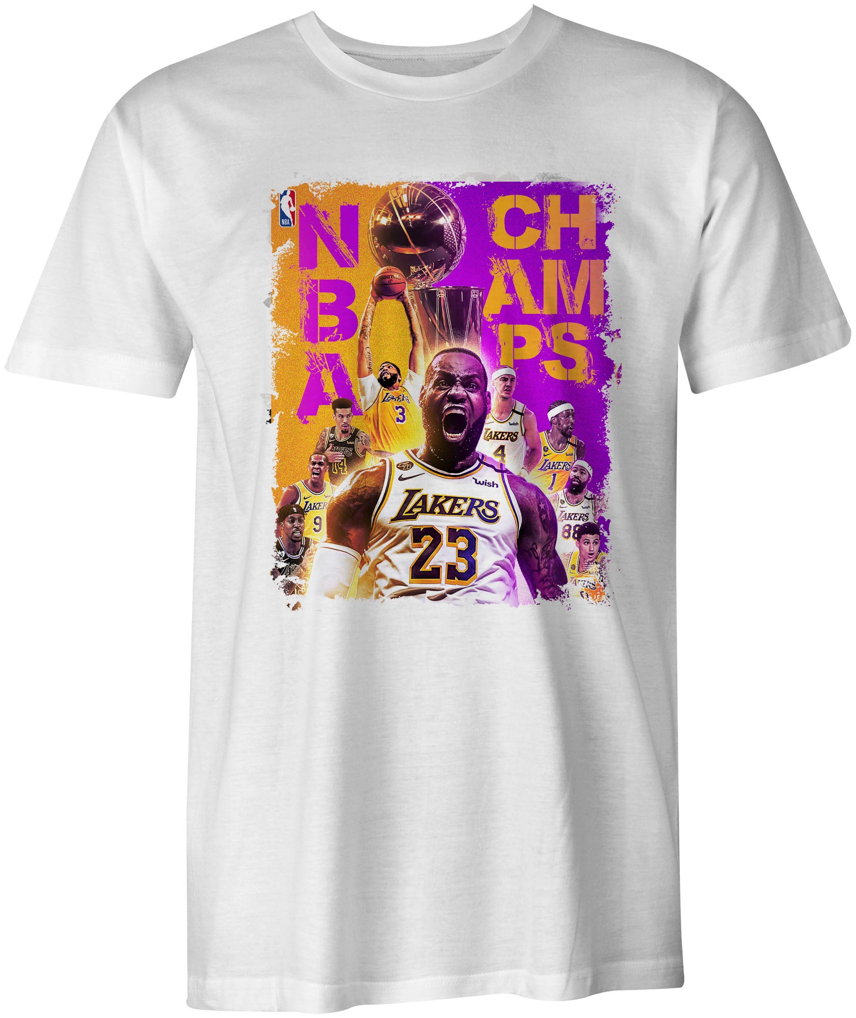 LA Lakers Themed T-Shirt Type 5