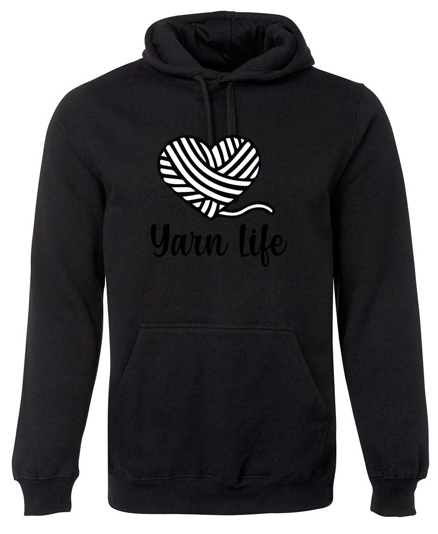 Yarn Life crochet hoodie